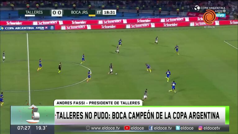 Copa Argentina: la reflexión de Fassi y Cacique Medina