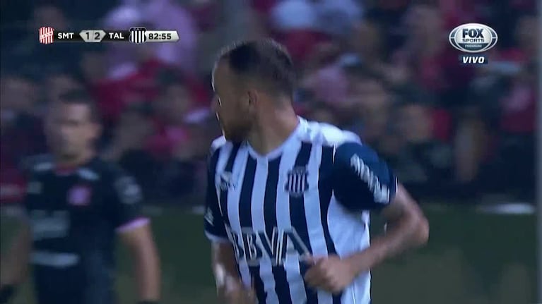 Arias le dio el 2-1 a Talleres ante San Martín