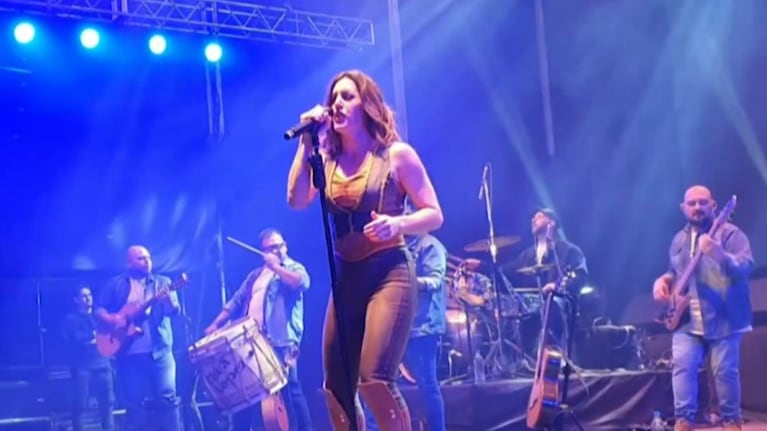 Sole Pastorutti brilló en el primer fin de semana de la Oktoberfest: “Cuando subo al escenario disfruto”