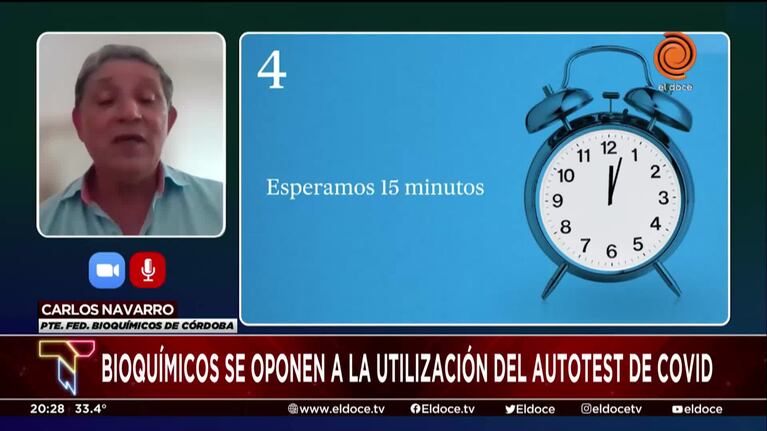 Un grupo de bioquímicos rechaza la implementación del autotest