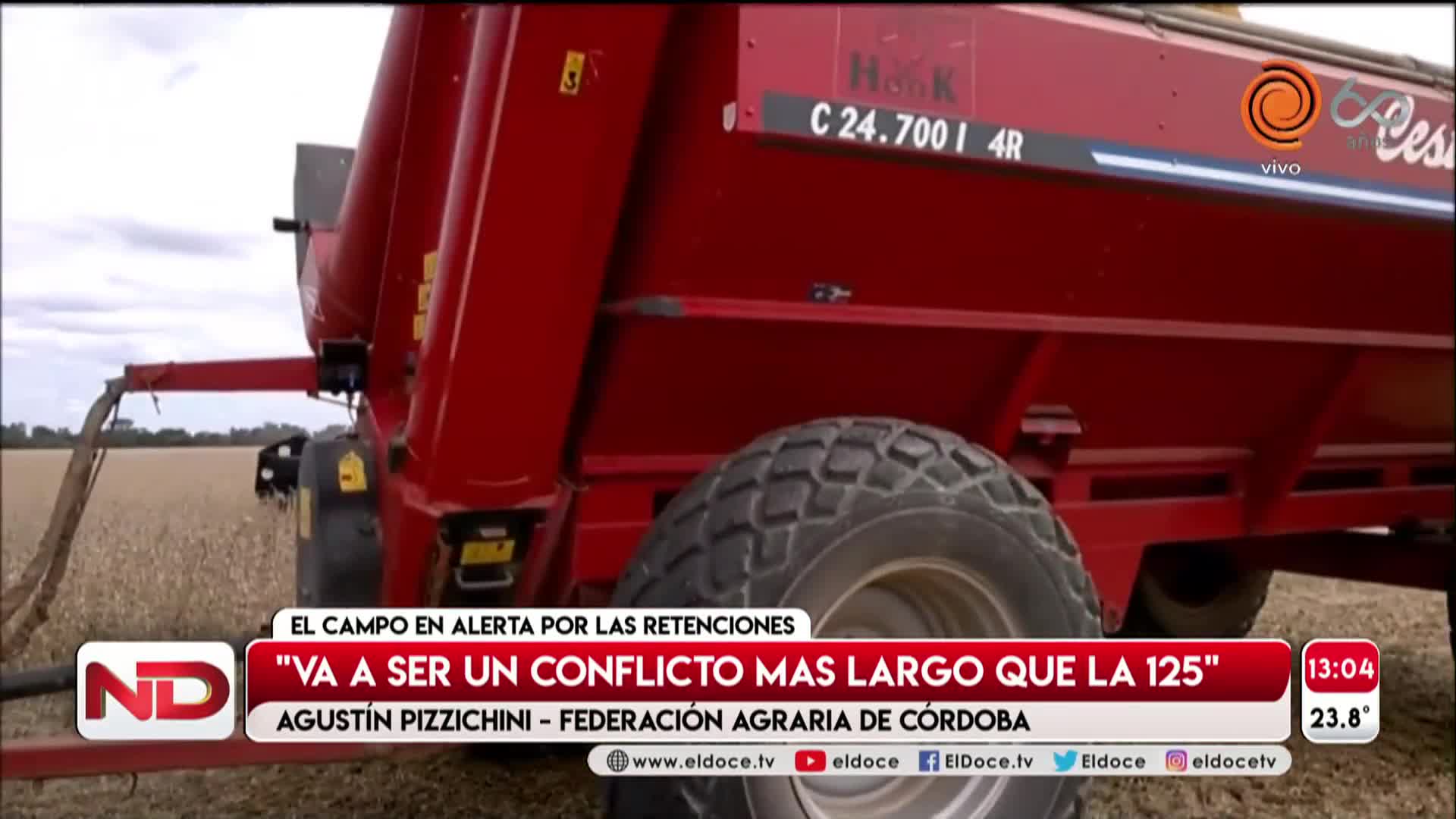 El campo, en alerta por una posible suba de las retenciones