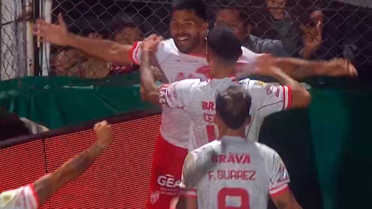 El golazo de Silvio Romero para el 2 a 1 de Instituto ante Riestra