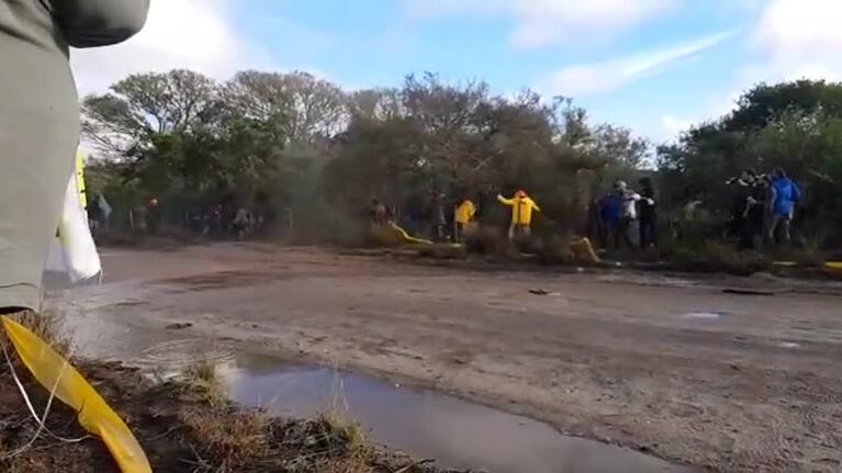 La imprudencia del público en el Rally Argentina