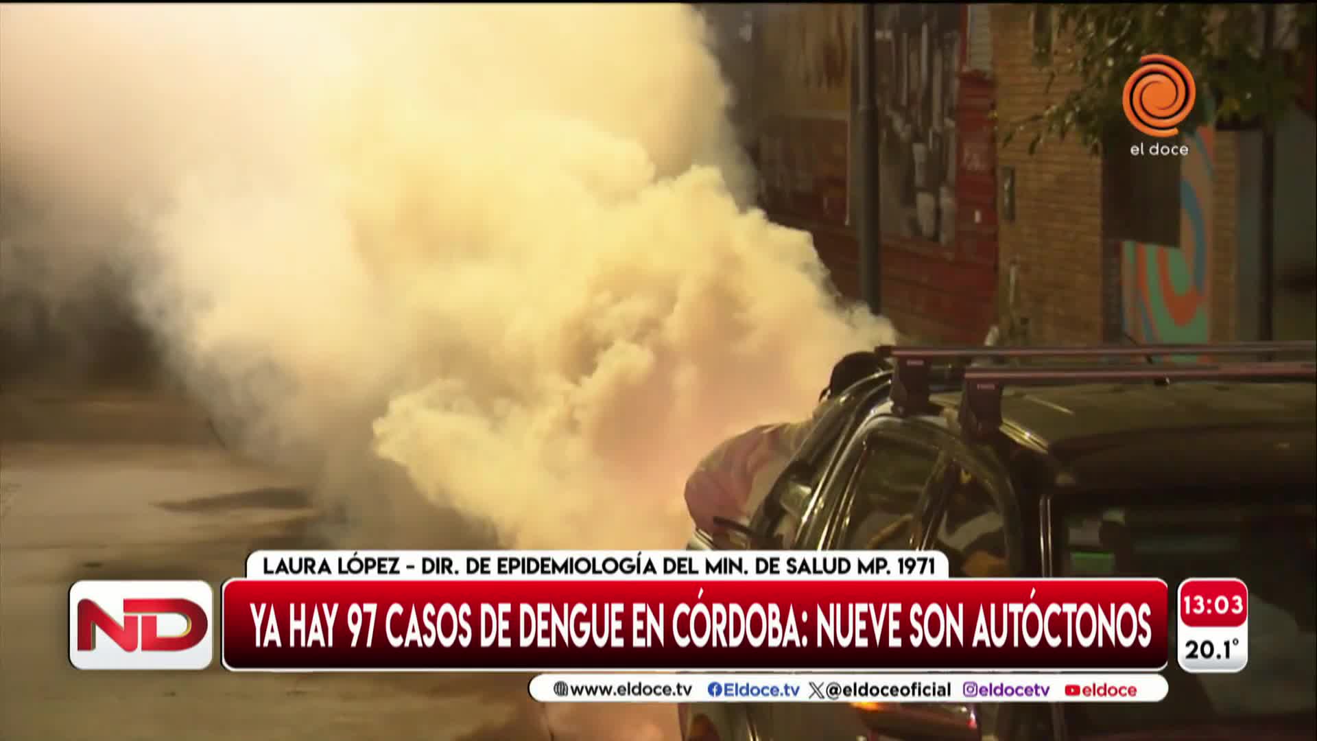 Dengue en Córdoba: preocupación por la suba de casos importados