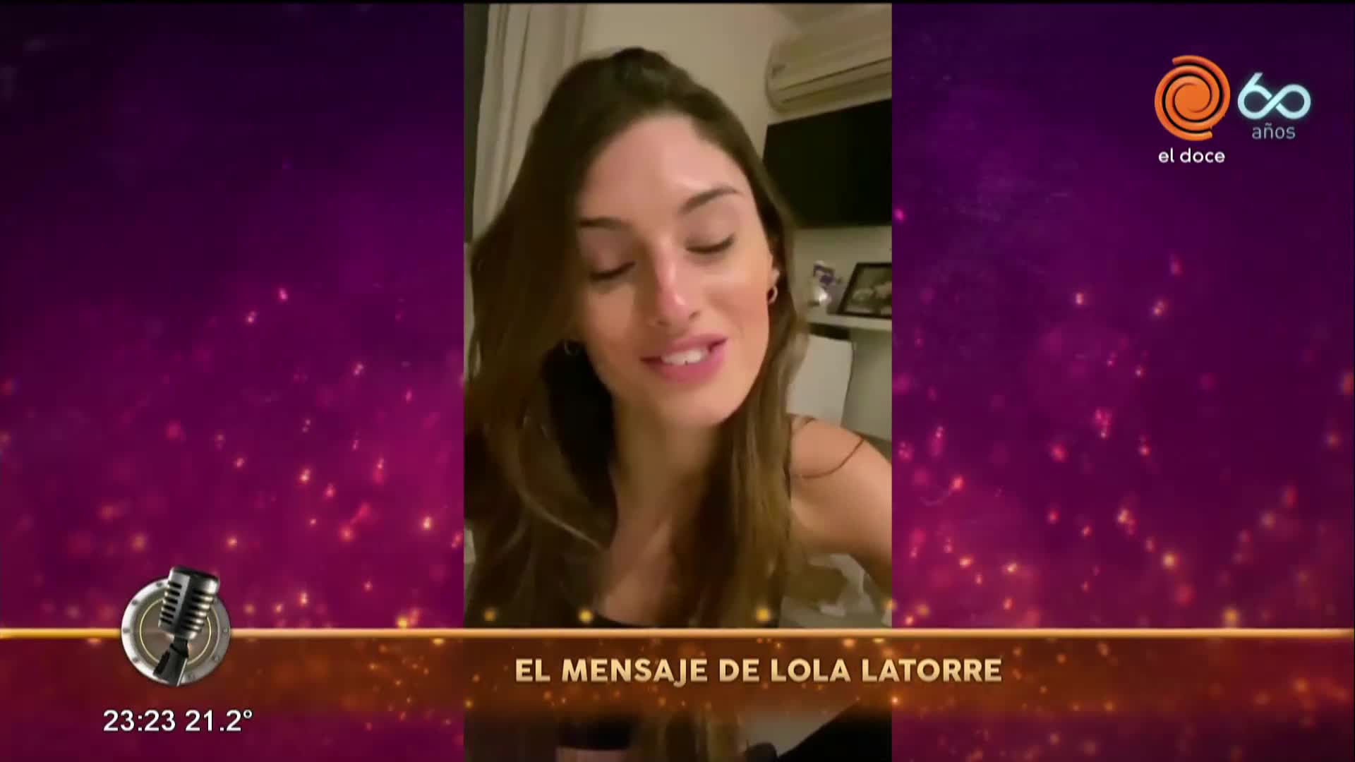 Lola Latorre se despidió del Cantando 2020