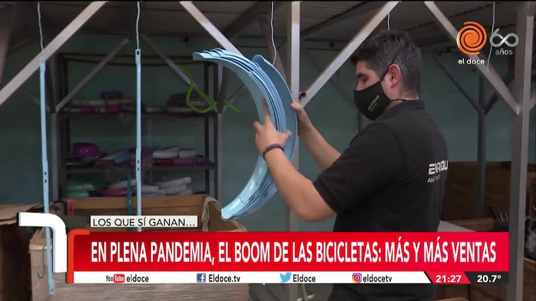 El boom de las bicicletas en pandemia