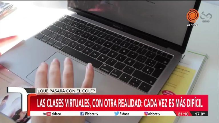 Las clases virtuales complican a alumnos, padres y docentes