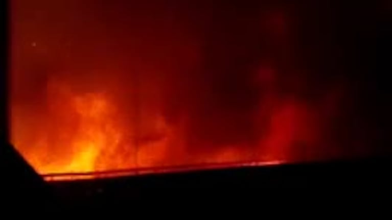 Quedó atrapada en el incendio en Córdoba