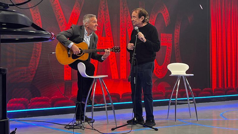 Dyango cantó "Yo Mañana" a dúo con Jorge Cuadrado