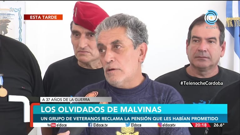 El dolor de veteranos de Malvinas que no son reconocidos como tales