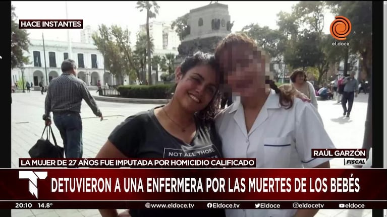 El fiscal Garzón explicó los motivos de la detención de la enfermera