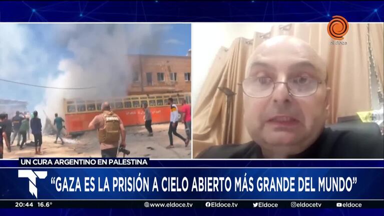 Un cura argentino en Palestina: “Gaza es una prisión a cielo abierto”
