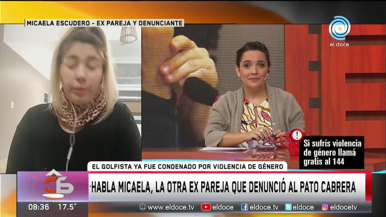 Micaela Escudero, expareja del Pato Cabrera: "La Justicia hizo su trabajo"