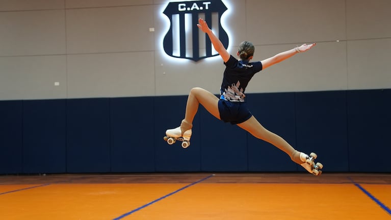 Una patinadora cordobesa al Mundial