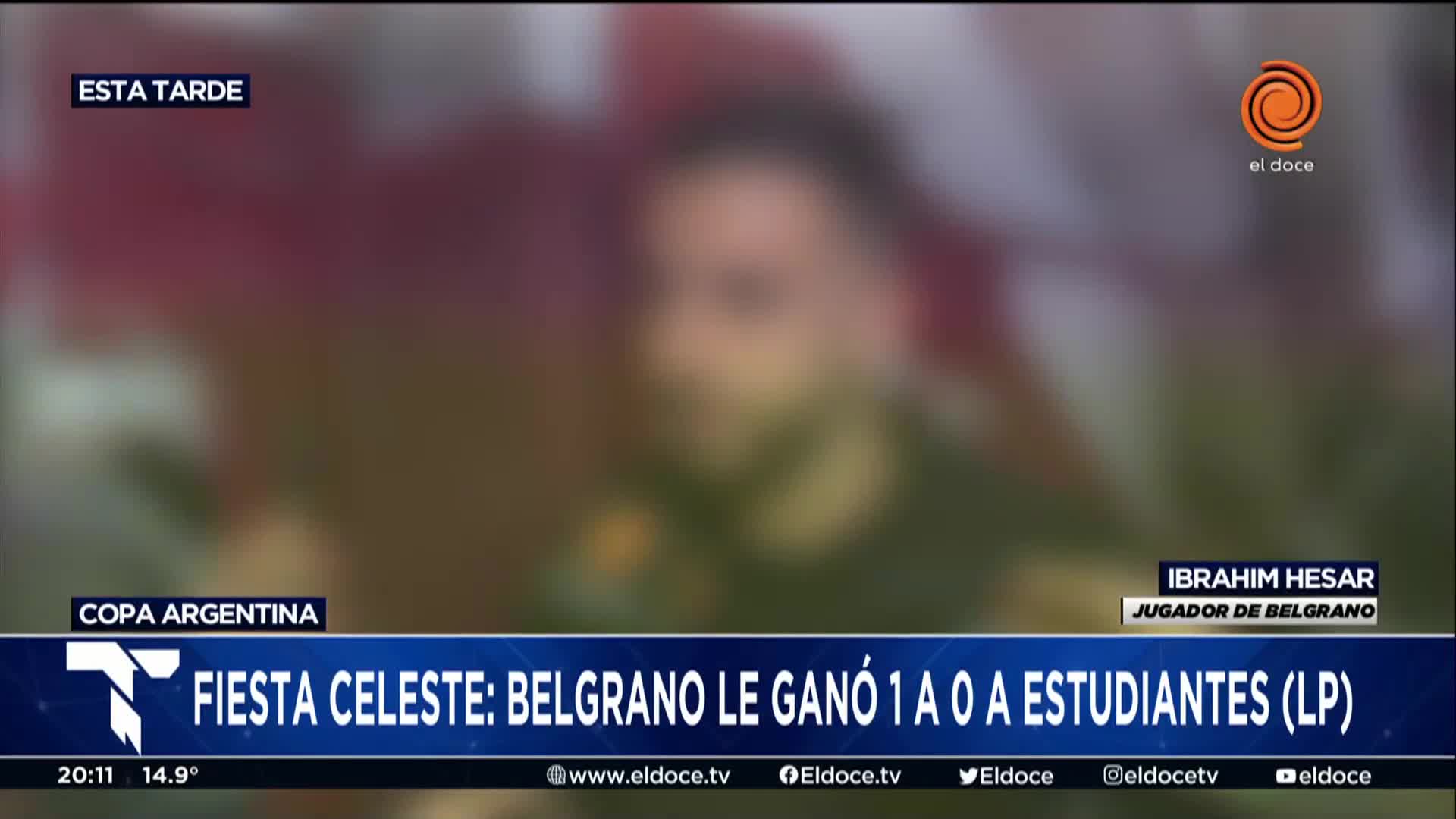 Los jugadores de Belgrano hablaron después del triunfo