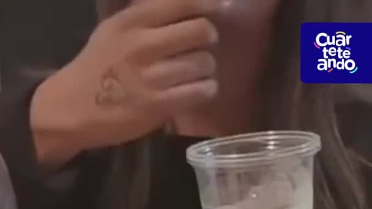 Euge Quevedo armó un fernet, pero pasó por alto un detalle