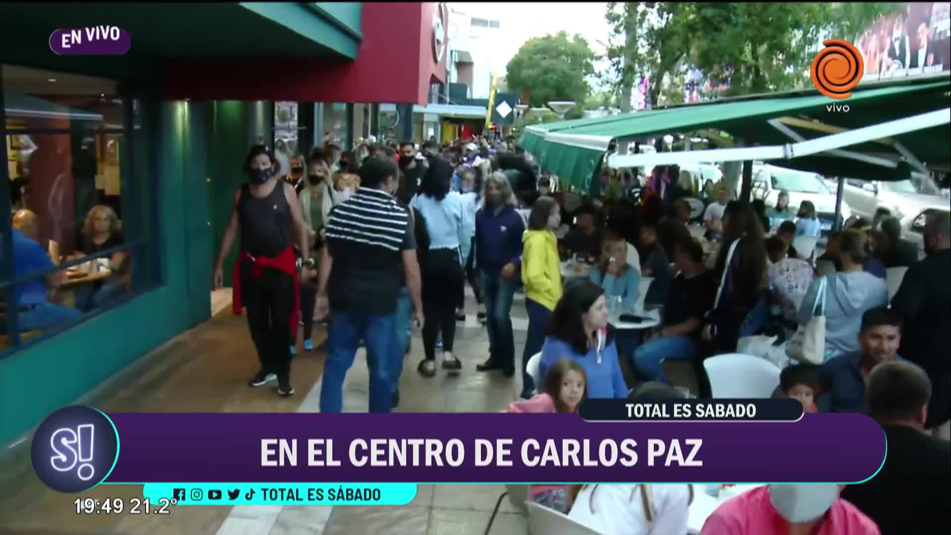 Intenso movimiento turístico en Carlos Paz