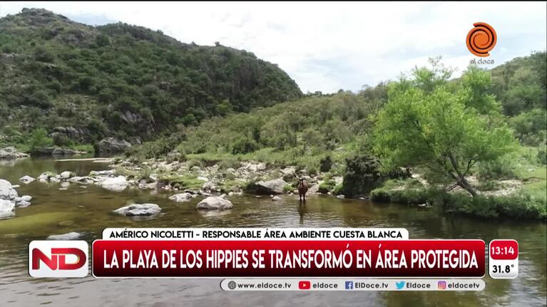 La Playa de los Hippies se transformó en una nueva área protegida intangible