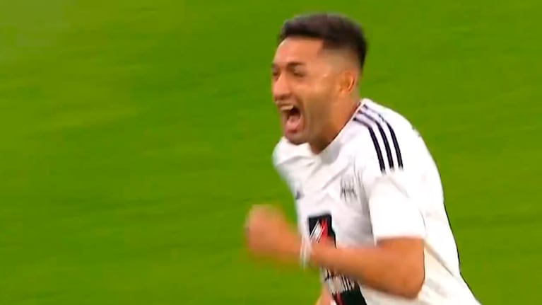 El golazo de Goitía para el 1 a 0 de Riestra ante Talleres