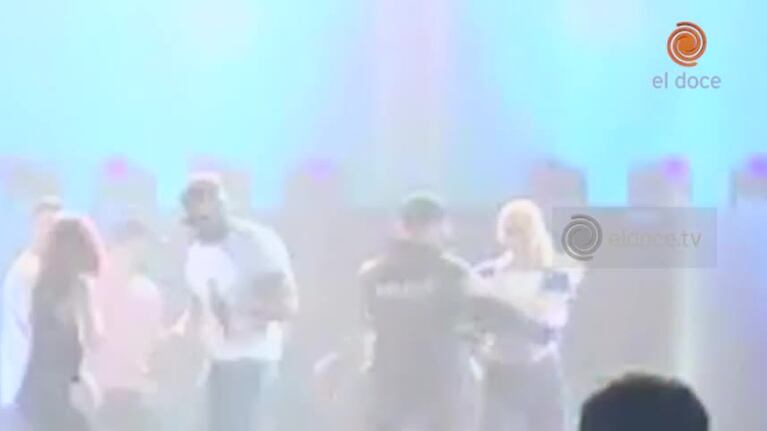 La prueba de sonido de Ricky Martin