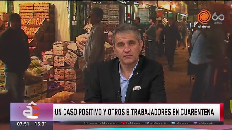 Coronavirus en el Mercado de Abasto: toman medidas de prevención