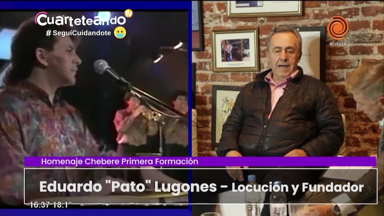 Chébere y sus inicios en el cuarteto
