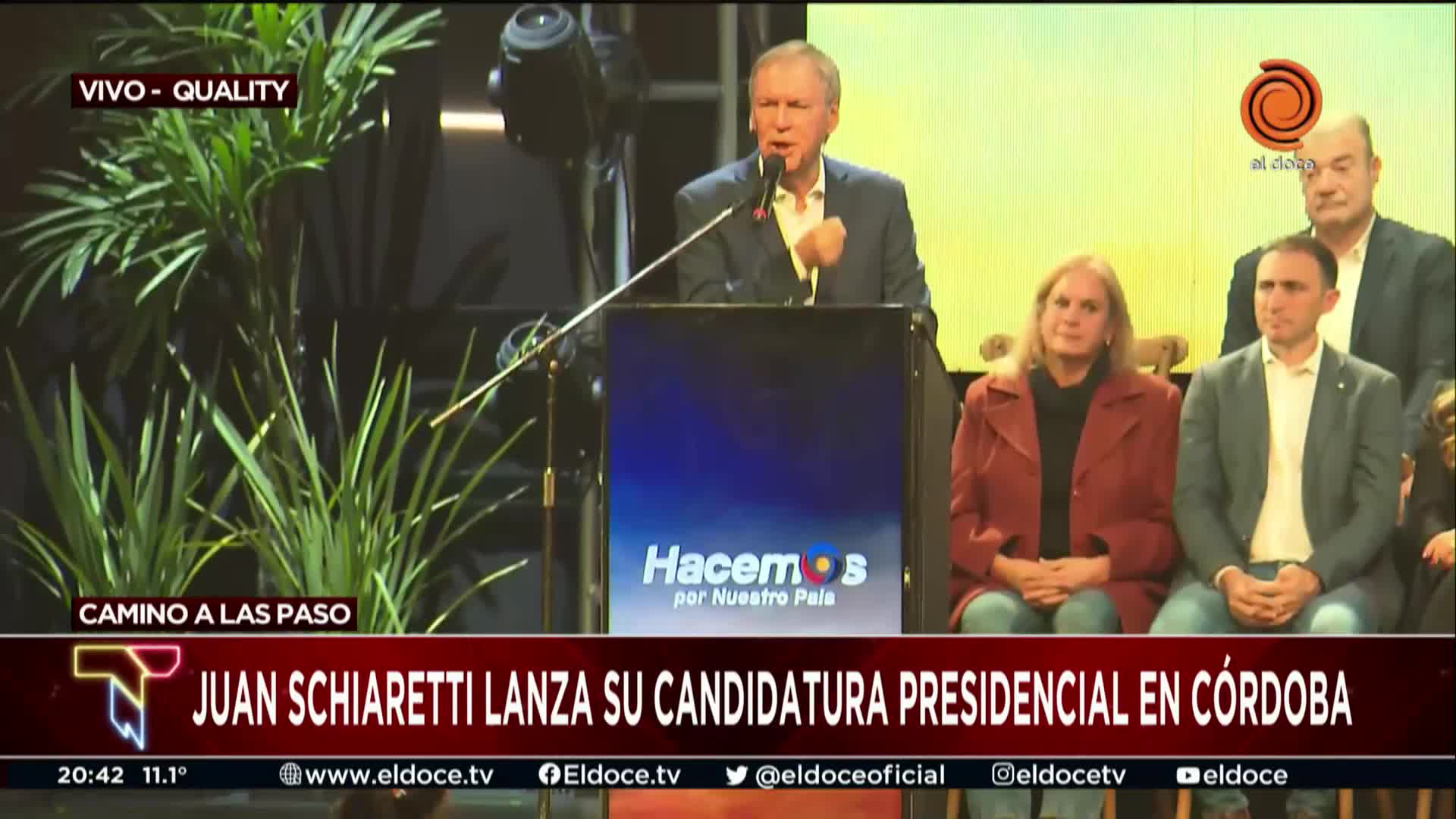 Schiaretti en campaña presidencial: "Hay que trabajar con los sectores productivos"