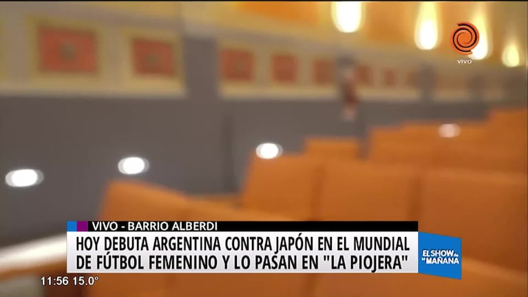 Se podrá ver el mundial femenino de fútbol en la Piojera