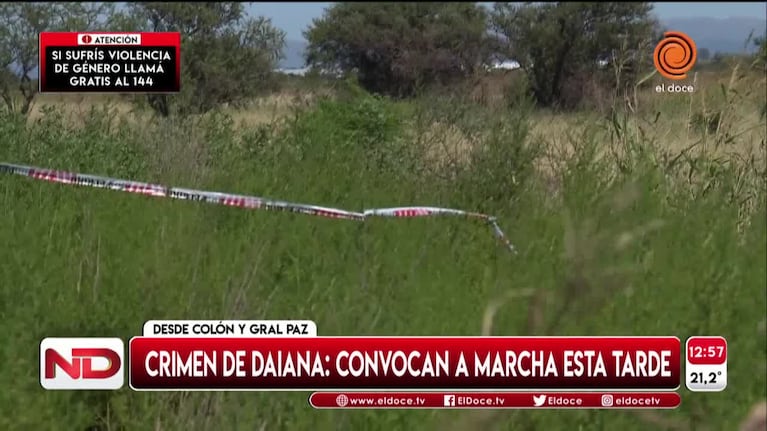 Crimen de Daiana: convocan a una marcha 