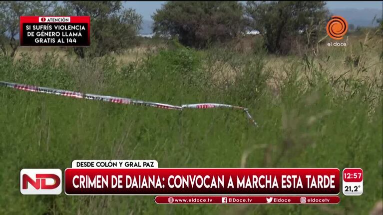 Crimen de Daiana: convocan a una marcha