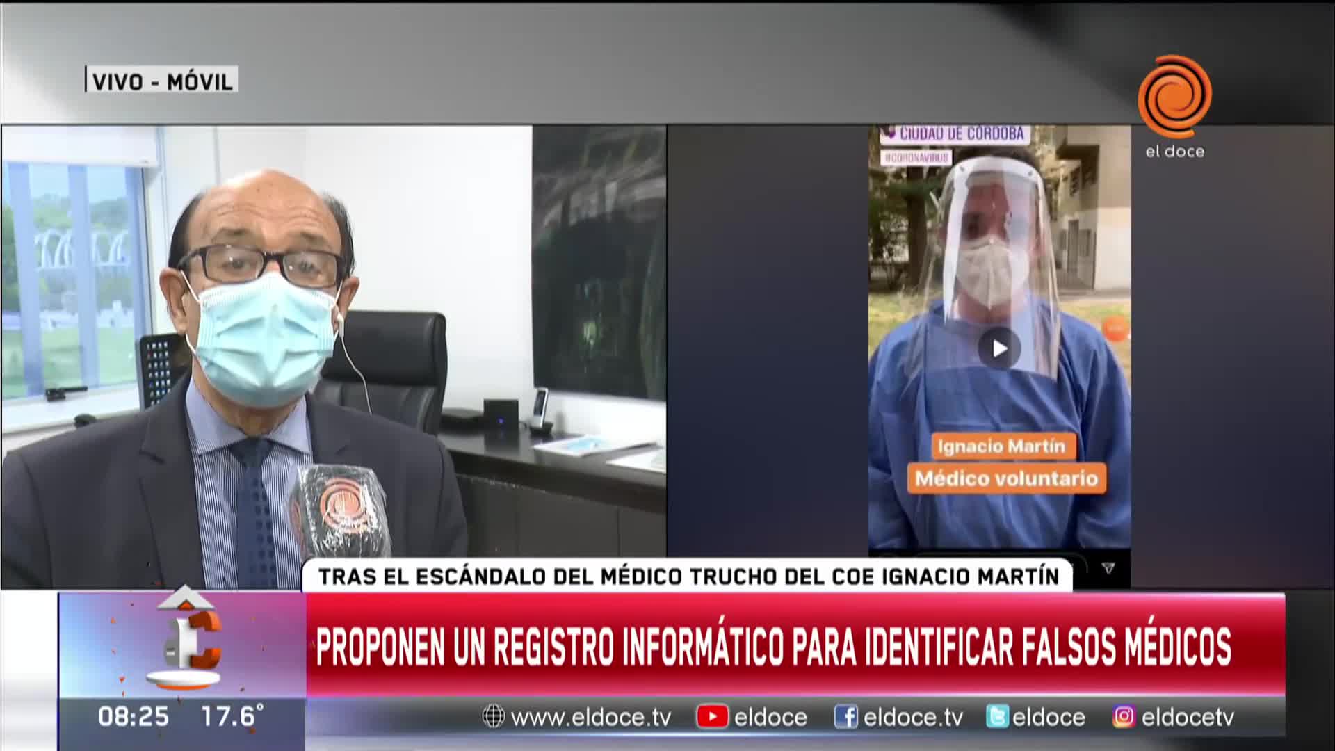 Médico trucho: proponen un registro informático