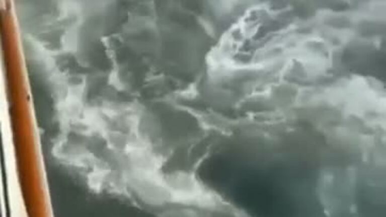 Un crucero estadounidense colisionó con un iceberg