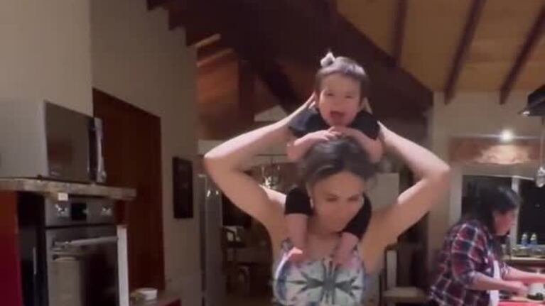El truco de Barby Franco para que su hija duerma