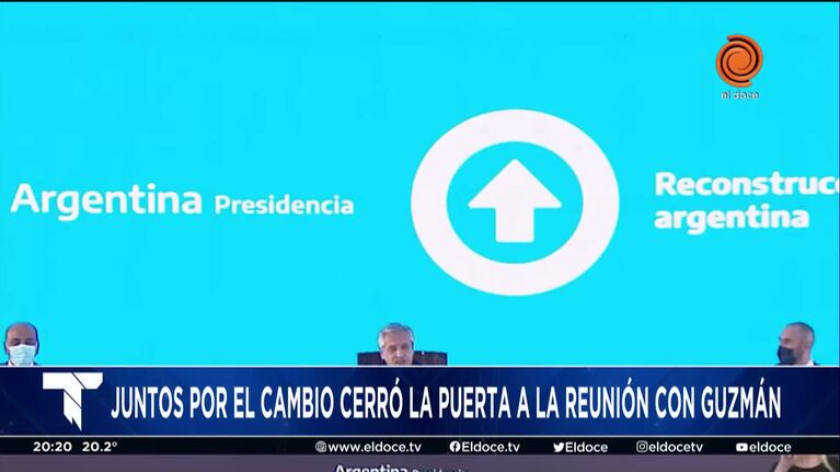 La oposición le cierra la puerta a Guzmán: "El default sería la peor desgracia"
