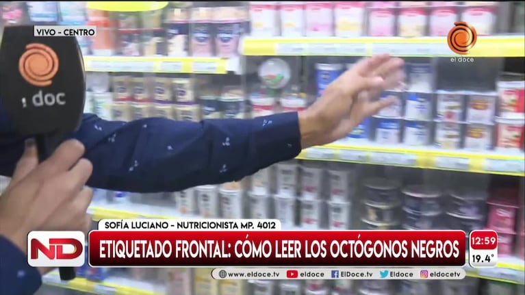 Etiquetado frontal: cómo leer los octógonos negros en alimentos