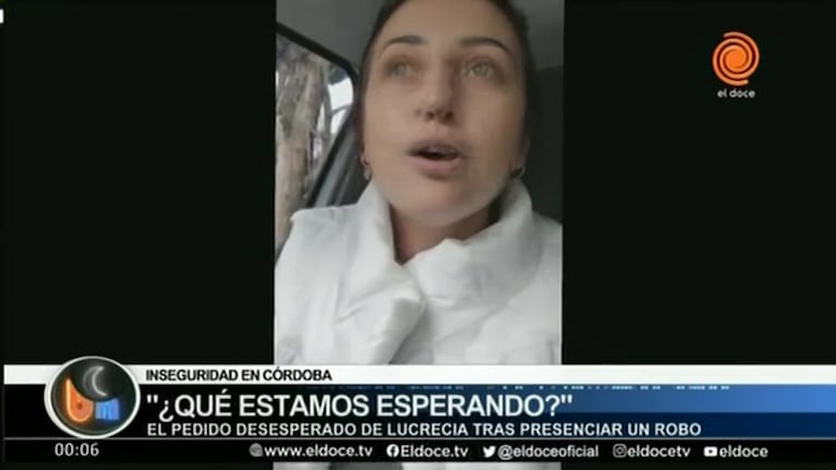 Vio un intento de robo y su reclamo fue viral