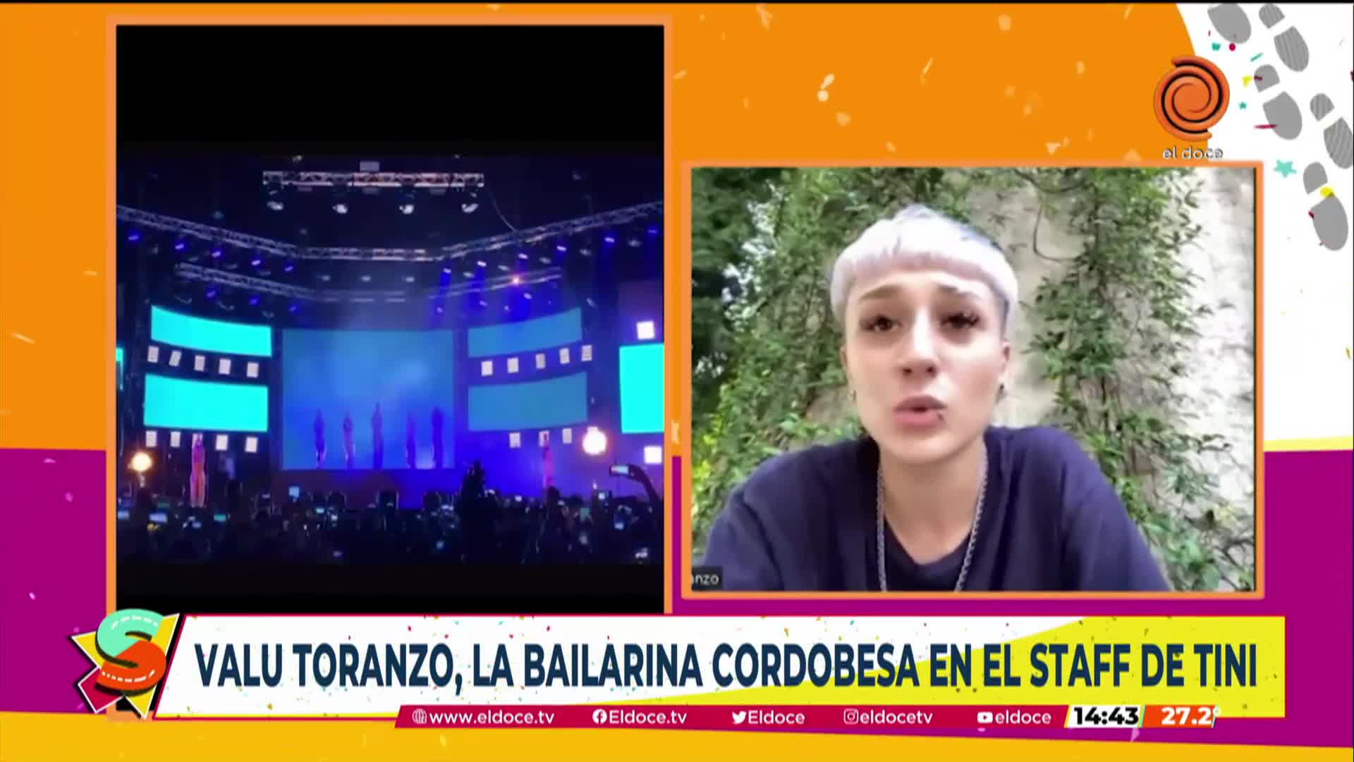 Vale Toranzo: su experiencia como bailarina de Tini