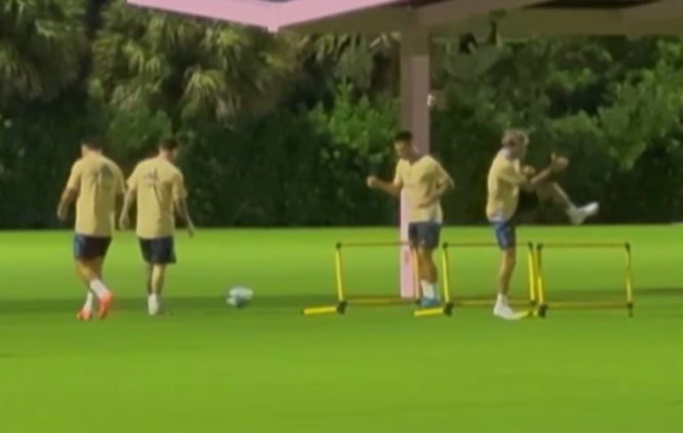 El Doce desde el entrenamiento de la Selección Argentina en Miami