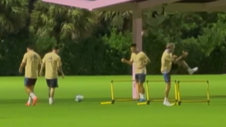 El Doce desde el entrenamiento de la Selección Argentina en Miami