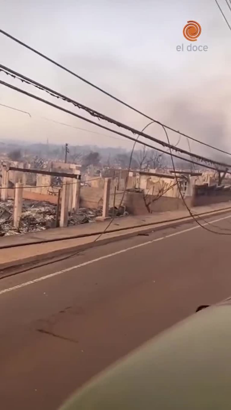 Así quedó una ciudad hawaiana tras los incendios