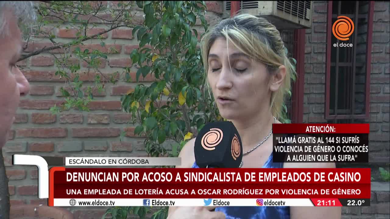 Empleada de la Lotería de Córdoba denunció haber sufrido acoso