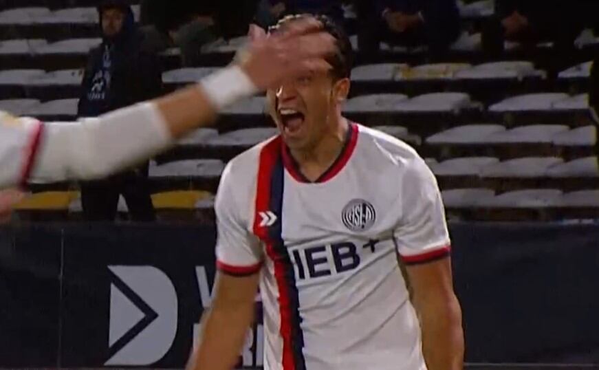 El gol de Cuello para San Lorenzo