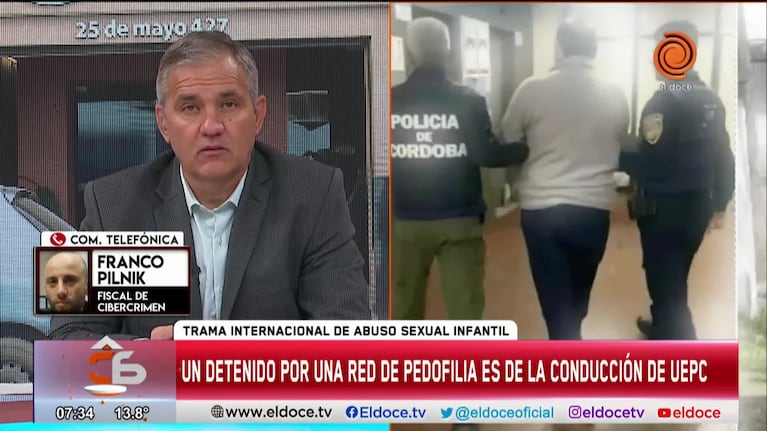 Directivo de Uepc imputado por una red internacional de pedofilia