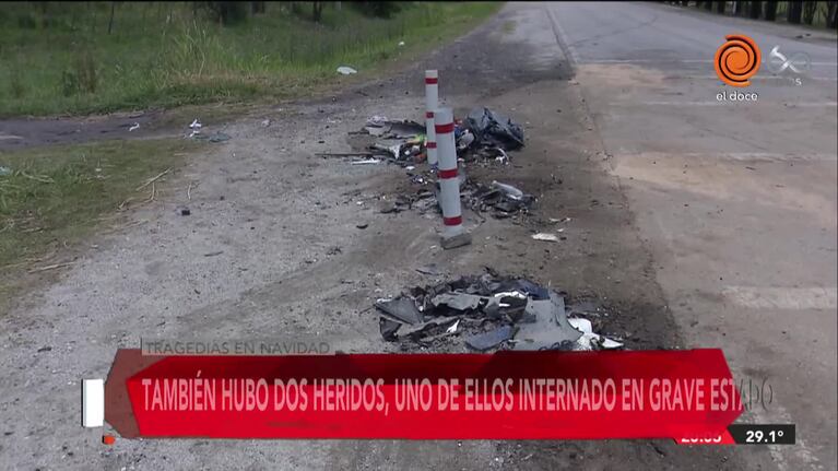 Choque fatal en San Agustín: murió una pareja y dos personas están graves
