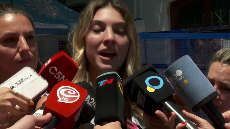 La joven que le hizo RCP a Fernando insultó a un rugbier