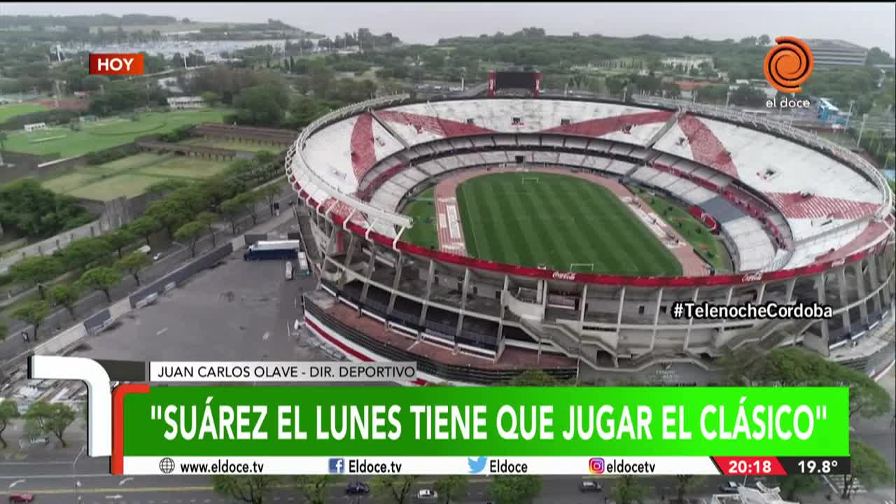 Olave afirmó que "no se comunicó nadie" de River por Matías Suárez