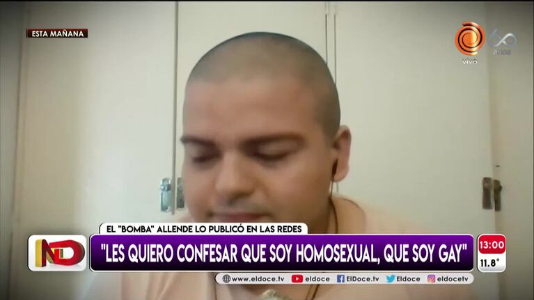 Bomba Allende contó que es gay y reflexionó sobre la bandera LGBT