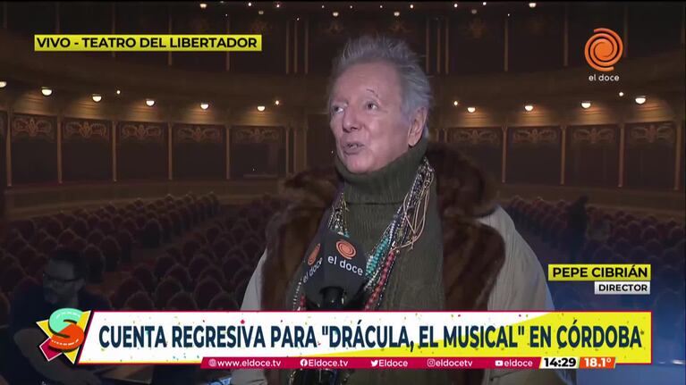 Pepe Cibrián: "Soy federal, odio la plabra 'Interior'”