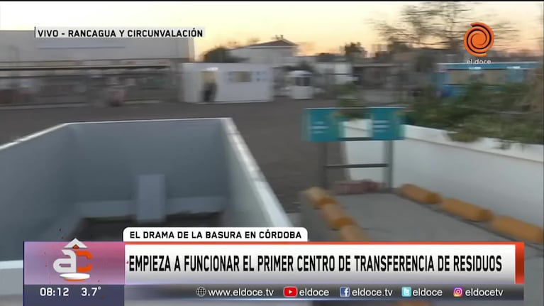 Así funciona el centro de transferencia de residuos de Córdoba
