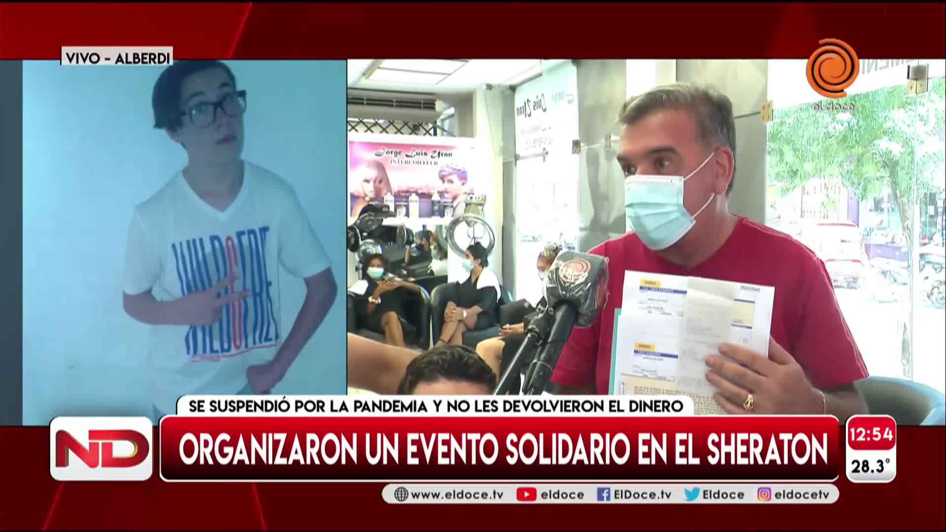 Denuncian al hotel Sheraton por estafa: habían organizado un evento solidario